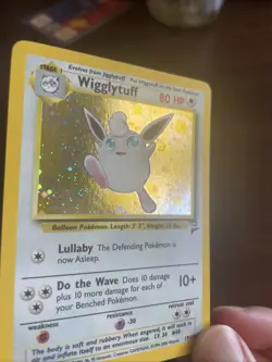 Wigglytuff 19/130 - 2000 Base Set 2 Holo Swirl - Pokemon TCG - NM - Image 4