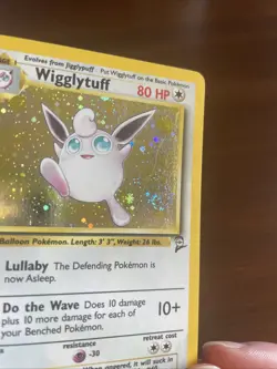 Wigglytuff 19/130 - 2000 Base Set 2 Holo Swirl - Pokemon TCG - NM - Image 5