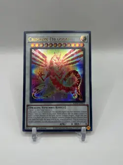 2025 Yu-Gi-Oh! TCG - Crimson Dragon RA04-EN061 1st Edition Ultra Rare - Image 1