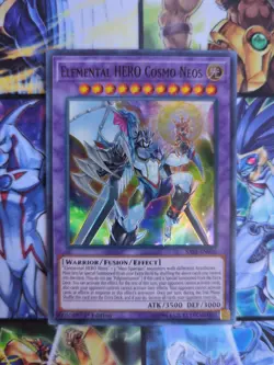 Yu-Gi-Oh Elemental HERO Cosmo Neos SAST - EN036 Super Rare 1st Edition NM - Image 1