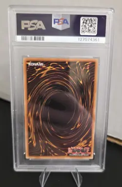 Yugioh - Dark Magician Quarter Century Secret Rare - RA04-EN001 - MINT PSA 9 - Image 2