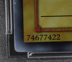 PSA 9 YuGiOh Red-Eyes B. Dragon LOB-070 1st Ultra Rare Asian English 2002 - Image 5