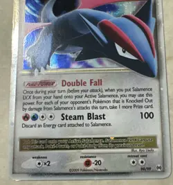 Pokemon Cards: Arceus Rare Holo: Salamence Lv. X 98/99 - Image 2