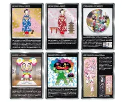 Takashi Murakami Mononoke Flowers Kyoto Collectible Trading Card W/S Box Sealed - Image 2