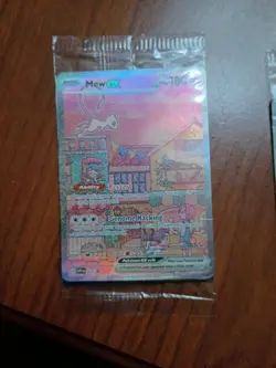 Pokemon Scarlet and Violet 151 UPC Mew EX 053/MEWTWO052 Promo Cards Sealed - Image 3
