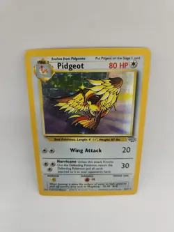 Pidgeot 8/64 Jungle Holo MP Pokemon Card - Image 1