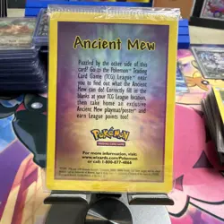 Ancient Mew SEALED Pokemon Unopened 2000 Movie Promo Holo Card - RARE Near Mint - Image 2