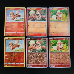 Pokemon Growlithe x20 Card Lot Bundle - Image 1