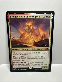Phlage, Titan of Fire's Fury Modern Horizons 3 Regular - Image 1