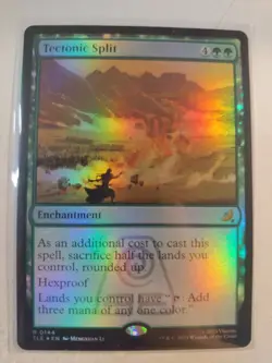 Foil Tectonic Split Avatar: ATLA Eternal MTG (NM) 0144 - Image 1