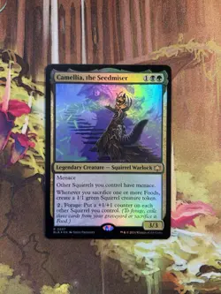 Camellia, the Seedmiser - Foil Bloomburrow NM MTG - Image 1