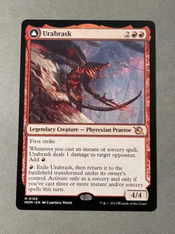 Urabrask /The Great Work March of the Machine MTG MOM M 0169 NM regular - Image 1