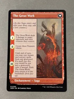 Urabrask /The Great Work March of the Machine MTG MOM M 0169 NM regular - Image 2