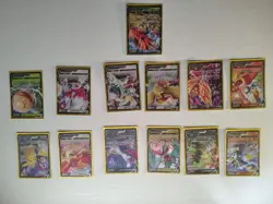 Pokemon Card Lot with Binder - V, VSTAR, Trainers, Japanese Cards + 2 Jumbo Card - Image 2