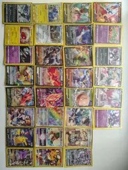 Pokemon Card Lot with Binder - V, VSTAR, Trainers, Japanese Cards + 2 Jumbo Card - Image 5
