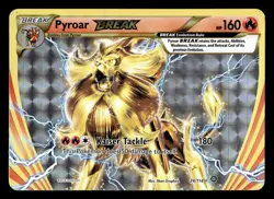 Pyroar Break 24/114 Ultra Rare Steam Siege Pokemon Card - 1 - Image 1