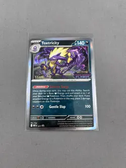 Toxtricity MEP 017 STAFF - Pokemon TCG Phantasmal Flames 2025 Promo NM - Image 1