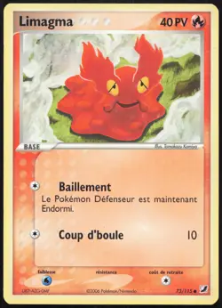 Carte Pokemon Limagma 73/115 Forces Cachees Francais - Image 1