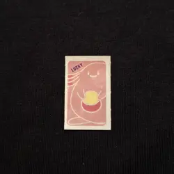 Chansey Holo Rare Sticker Seal Pokemon Nintendo Zukan Japanese Vintage Bandai - Image 1