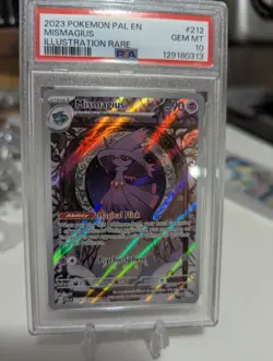2023 Pokemon TCG Paldea Evolved Mismagius Illustration Rare PSA 10 #212 212/193 - Image 1