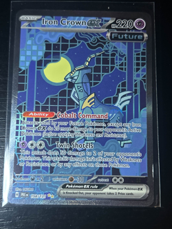 Iron Crown ex - 158/131 Prismatic Evolutions Special Illustration Pokemon TCG NM - Image 1