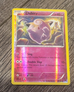 Clefairy Pokemon XY - BREAKpoint 81/122 Reverse Holo NM - Image 1