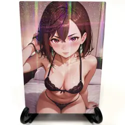Dandadan Momo Ayase Sexy Lingerie Anime Waifu Girl Lewd Goddess Story Art Card - Image 1