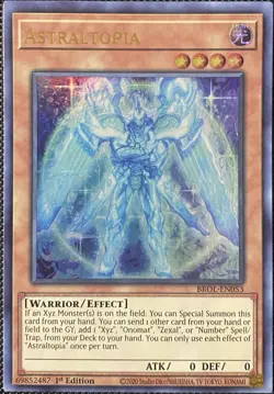 Astraltopia BROL-EN053 Brothers of Legend 1st Edition - Yugioh Card - Image 1
