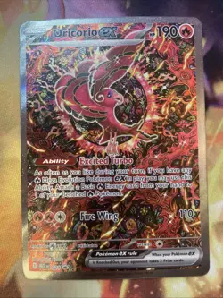 2025 Pokemon Phantasmal Flames Promo Card 024 Oricorio EX from Charizard UPC -NM - Image 1