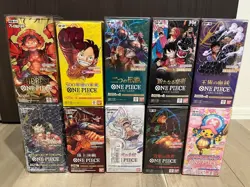 New One Piece Card Game Romance Dawn Booster Pack Box Japanese TCG Bandai - Image 1