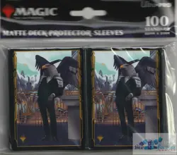 Streets of New Capenna Falco 100 ULTRA PRO MTG deck protector card sleeves - Image 1