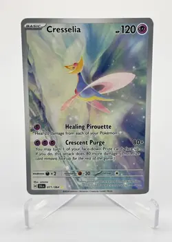 Pokemon TCG Cresselia Illustration Rare Card 071/064 SV Shrouded Fable NM - Image 1