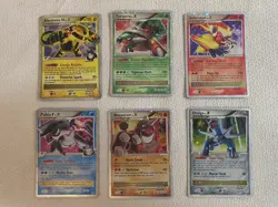 Pokemon LV.X Lot 6 Cards - Torterra Infernape Electivire FB Rhyperior Palkia... - Image 1