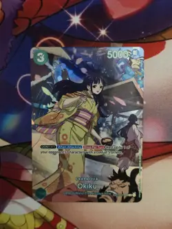 Okiku OP01-035 SP (Full Art) 500 Years in the Future ONE PIECE Card English NM - Image 2
