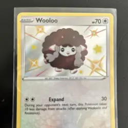 Wooloo SV103/SV122 Shining Fates: Shiny Vault NM Pokemon TCG Card - Image 3