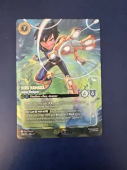 Disney Lorcana Hiro Hamada Enchanted Promo Championship Card 24B/P2 EN 7 - Image 1