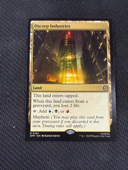 Oscorp Industries SPM 0182 Rare MTG Marvel's Spider-Man - Image 1