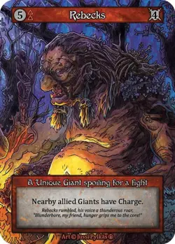 Rebecks - Sorcery Arthurian Legends - Unique - Non Foil - Image 1