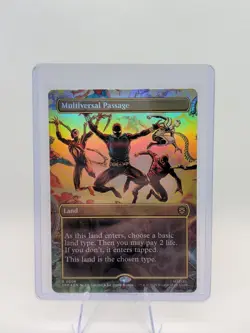 Magic The Gathering Spider-Man Multiversal Passage #0206 Borderless Foil - Image 1