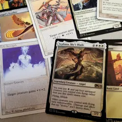 Whole COMMANDER Magic Deck MTG -*7/7 indestructible Sephara, Sky's Blade ANGELS* - Image 1