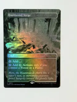 Foil | Hushwood Verge | [DSK] | 332 | LP x1 MTG Magic: the Gathering - Image 1