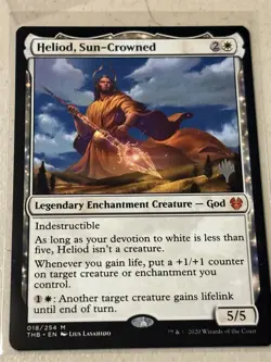 mtg promo pack Heliod, Sun-Crowned, Theros Beyond Death, unplayed - Image 1