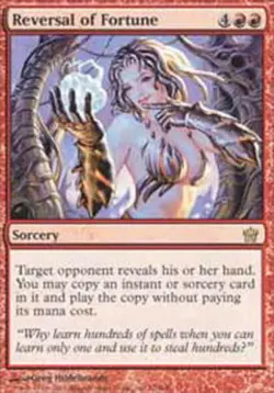Mint/Near-Mint, English - 1 x MTG Reversal of Fortune - Foil Fifth Dawn - Image 1