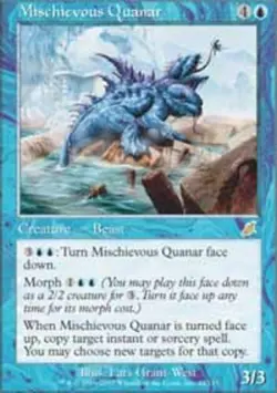 Moderatly Played, English - 4 x MTG Mischievous Quanar Scourge - Image 1