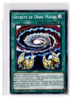 Secrets of Dark Magic LDS3-EN096 Legendary Duelists: Season 3 1st Edition LP - Image 1