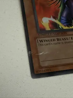 Yugioh Cyber Harpie Lady SP1-EN001 Ultra Rare Limited LP - Image 2