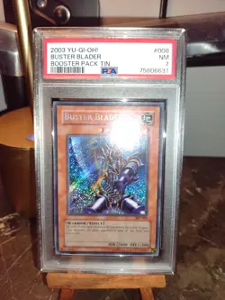 Yu-Gi-Oh! Buster Blader BPT-008 Secret Rare PSA 7 Fresh Slab - Image 2