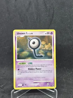 Pokemon Card Unown L (91/106) Great Encounters Common Non-Foil - Image 1