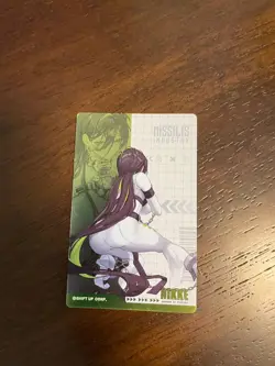 Nikke Goddess of Victory Gun Girl Metal Card Collection Vol.1 Guilty - Image 2