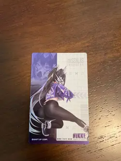 Nikke Goddess of Victory Gun Girl Metal Card Collection Vol.1 Sin - Image 2